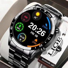   Military Smart Watch for Men Call Receive/Dial Rugged Tactical Fitness Tracker