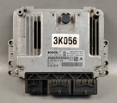 PEUGEOT 207 1.6i VVTi Motorsteuergerät Steuergerät ECU ECM 9666235880 MEV17.4