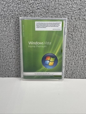 Microsoft Windows Vista Home Premium 32 Bit DVD with Product Key