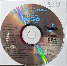 80038 1956 TIMELINE     CHARTBUSTER   KARAOKE CDG LOT MAIL