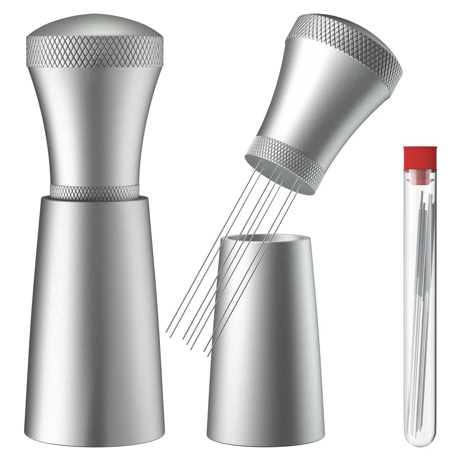 WDT Espresso Distribution Tool Espresso Stirrer Tools for Barista, 0.35mm 7 N...