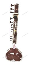 Hand Made Sitar 7 Main Strings and 11 or 9 Sympathetic strings Best Design Bag
