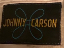 Vintage Johnny Carson Sport Coat Jacket Brown 2 Button Vented 70s Size 44