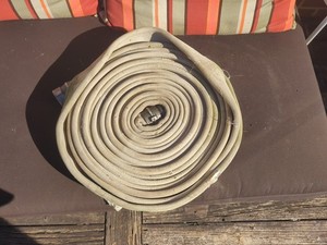 3” Wide Fire Hose By The Foot For  Boat Dock Bumper Rope Line Chafe Guard Crafts