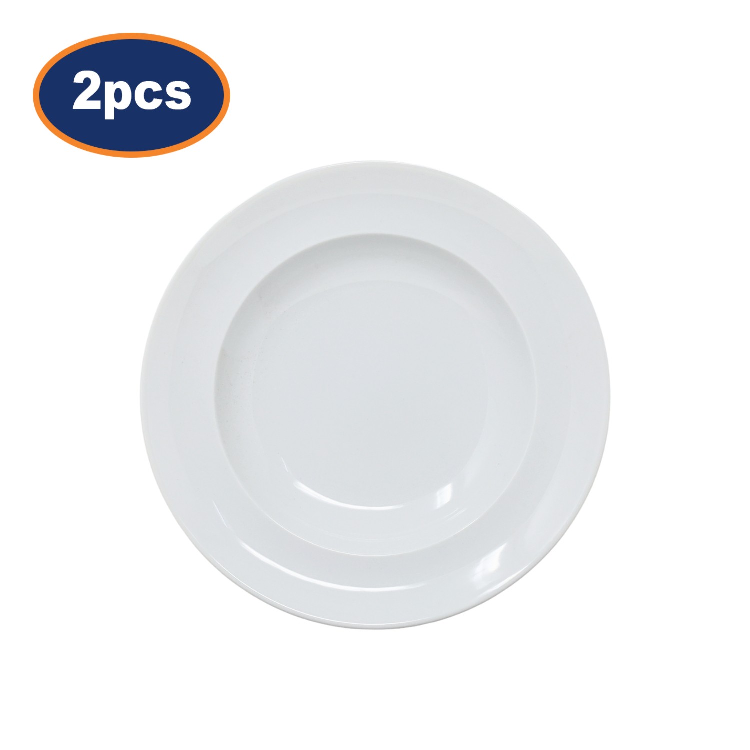 Soup Plate Deep Porcelain 22.5cm Arcoroc Vintage Microwave & Dishwasher Safe