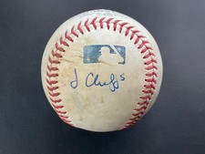 Jackson Cluff Signed Ball New York Mets Baseball Authentic Autograph