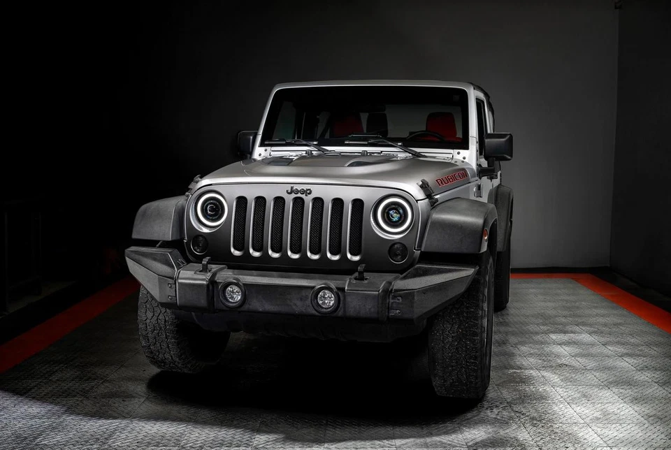 Faro Oracle - Se adapta a faros proyectores bi-LED de 7" para Jeep Wrangler JK Oculus Foto 3 de 4