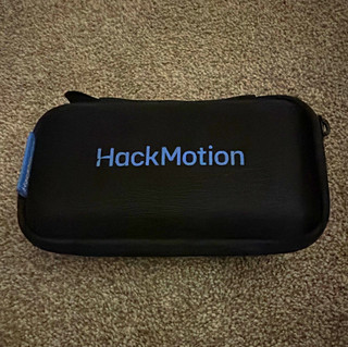 HackMotion Golf Swing Trainer Wrist Sensor w/ Carry Case Portable Black/Blue