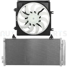 For 2009-2013 Subaru Forester 2.5L AC Condenser & Cooling Fan Kit