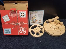 *NEW* Merry Sew Round Jenny's 2025 Christmas Box Wooden Tool Spinning Caddy