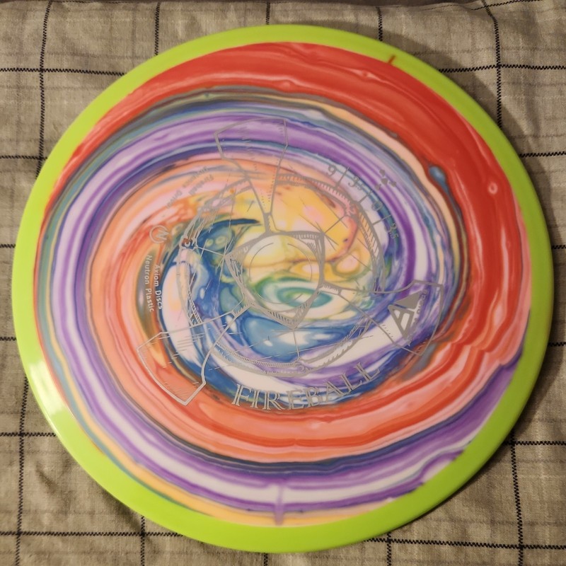 Axiom Neutron Fireball 155g Custom Dyed Disc Golf Distance Driver