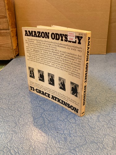 TI-GRACE ATKINSON Amazon Odyssey pb Links 1974 1st feminism womens studies - Imagen 2 de 6