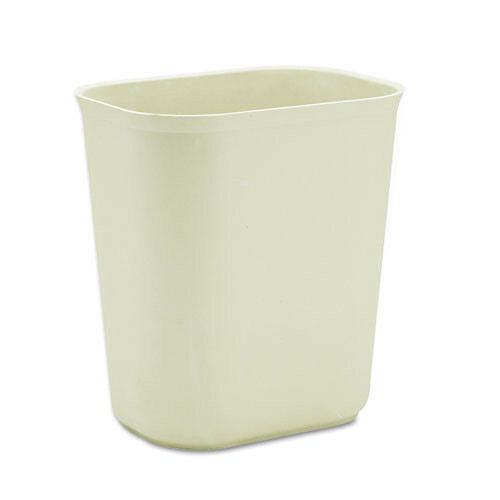Rubbermaid Commercial 254100BG 3.5 gal. Fiberglass Wastebasket - Beige New