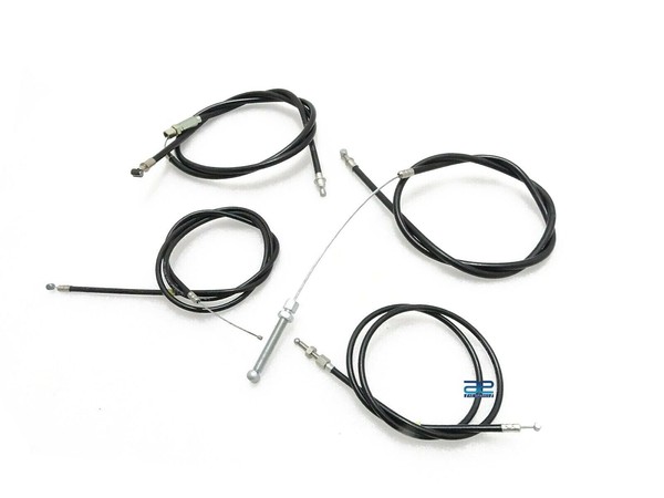 FüR Royal Enfield 4 Kabel Kupplung Dekompressor Drossell Bremse 4 Gang 500Cc ECS-image