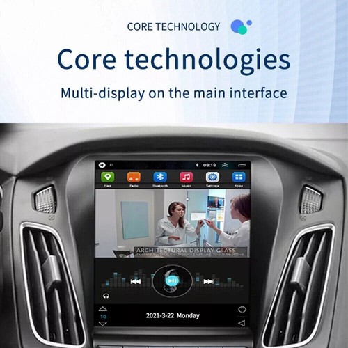 9.7" Android Car Stereo Radio For 2012-2018 Ford Focus with CarPlay BT GPS Navi - Picture 20 of 24