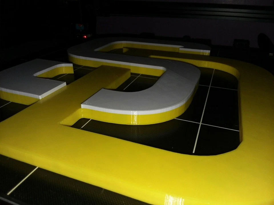 Placa com logotipo 3D San Diego Padres, IMPRESSA EM 3D! Edição 15"×14" branca e dourada VENDA!!! - Imagem 4 de 4