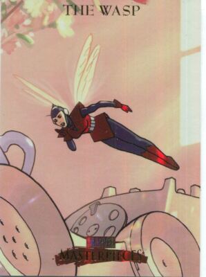 Marvel Masterpieces 2007 Fleer Foil Parallel Base Card #89 The Wasp