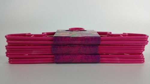 NEW Lot of 12 Nickelodeon Dora the Explorer Kids Girls Children Pink Hangers - Picture 5 of 6