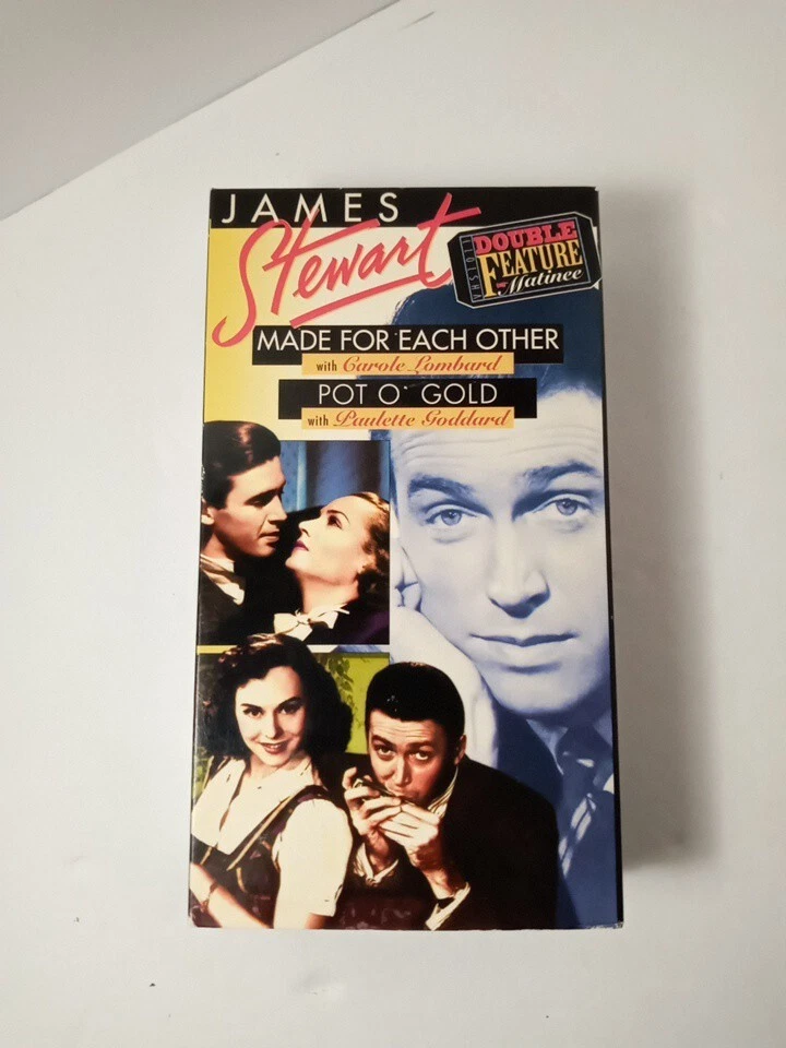 Lot of 6 Classic VHS Videos Jimmy Stewart or Cary Grant Various Titles READ Foto 2 de 4