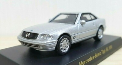 1/64 Kyosho MERCEDES BENZ SL500 SILVER diecast car model | eBay