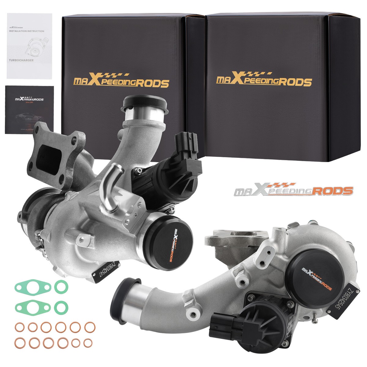 Twin Turbo Turbochargers for INFINITI Q50 Q60 3.0 Red Sport 400