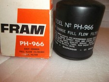 FRAM Ölfilter PH966 Opel Ascona A/B,Kadett A/B, Corsa A,OE 650400 Oldtimer(MS52)