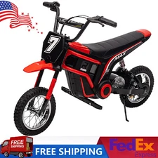 24V Dirt Bike for Kids Electric Motorcycle Off Road Motocross Mini Bike Gift US
