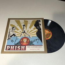 PHISH BAND signed autographed CLIFFORD BALL TREY MIKE PAIGE VINYL ALBUM JSA COA