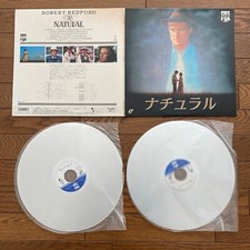 The Natural Barry Levinson Robert Redford Robert Duvall Japan Laserdisc 2LDs