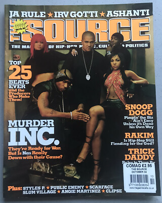The Source Magazine #157 Ja Rule, Irv Gotti, Ashanti, Snoop Dogg & More **RARE**