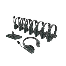 Hollyland HL-SOLIDCOM-C1-8S Full Duplex Wireless Intercom System with 8 headsets