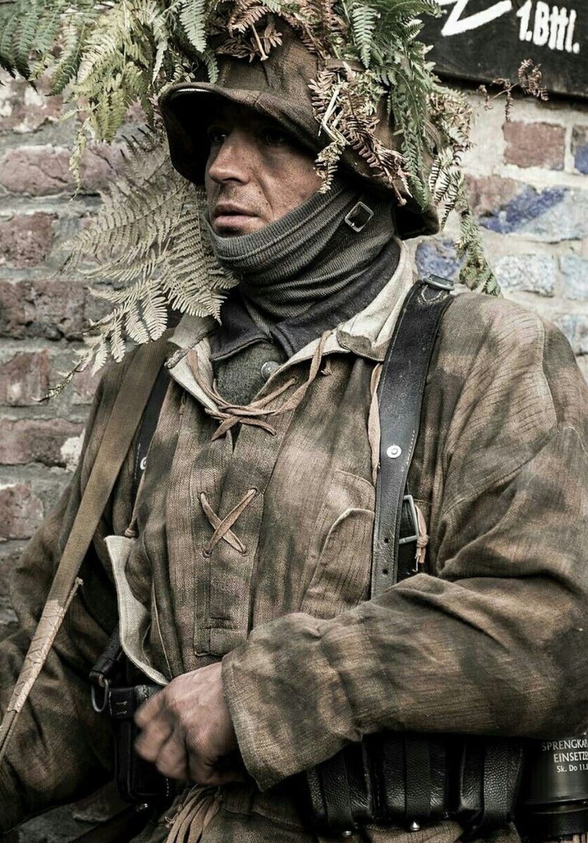 Vintage German Post WWII Bundesgrenzschutz BGS Sumpfmuster Vintage German Post WWII Bundesgrenzschutz BGS Sumpfmuster