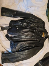 vintage Perfecto by Schott NYC leather motorcycle jacket size 14