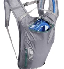 Camel-Back Classic Light Bike Hydration Pack 70 Ounce Gunmetal/Hydro #045 A4-12