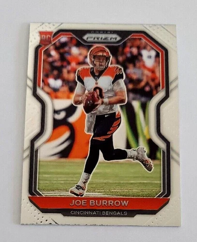 Joe Burrow Prizm RC #307 Cincinnati Bengals Rookie 2020