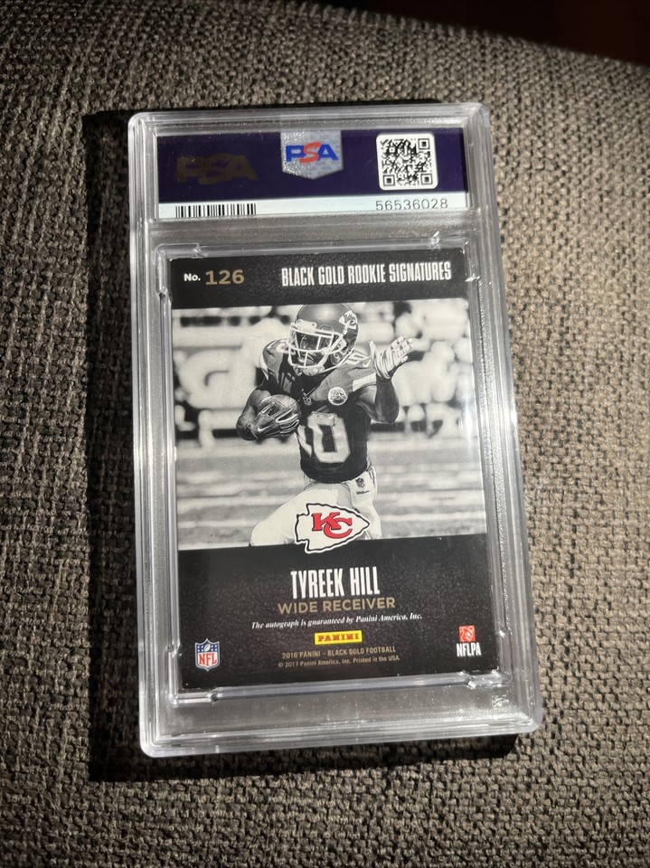 Tyreek Hill Autograph rookie eBay