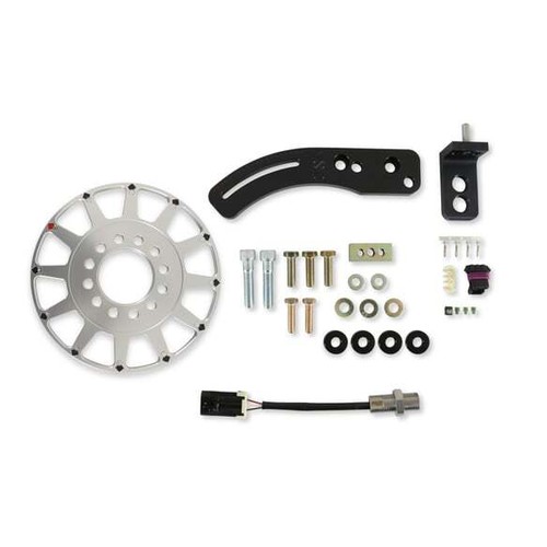Holley EFI 8IN 12-1X CRANK TRIGGER KIT,BBC,HALL EFF 556-170 - Picture 2 of 6