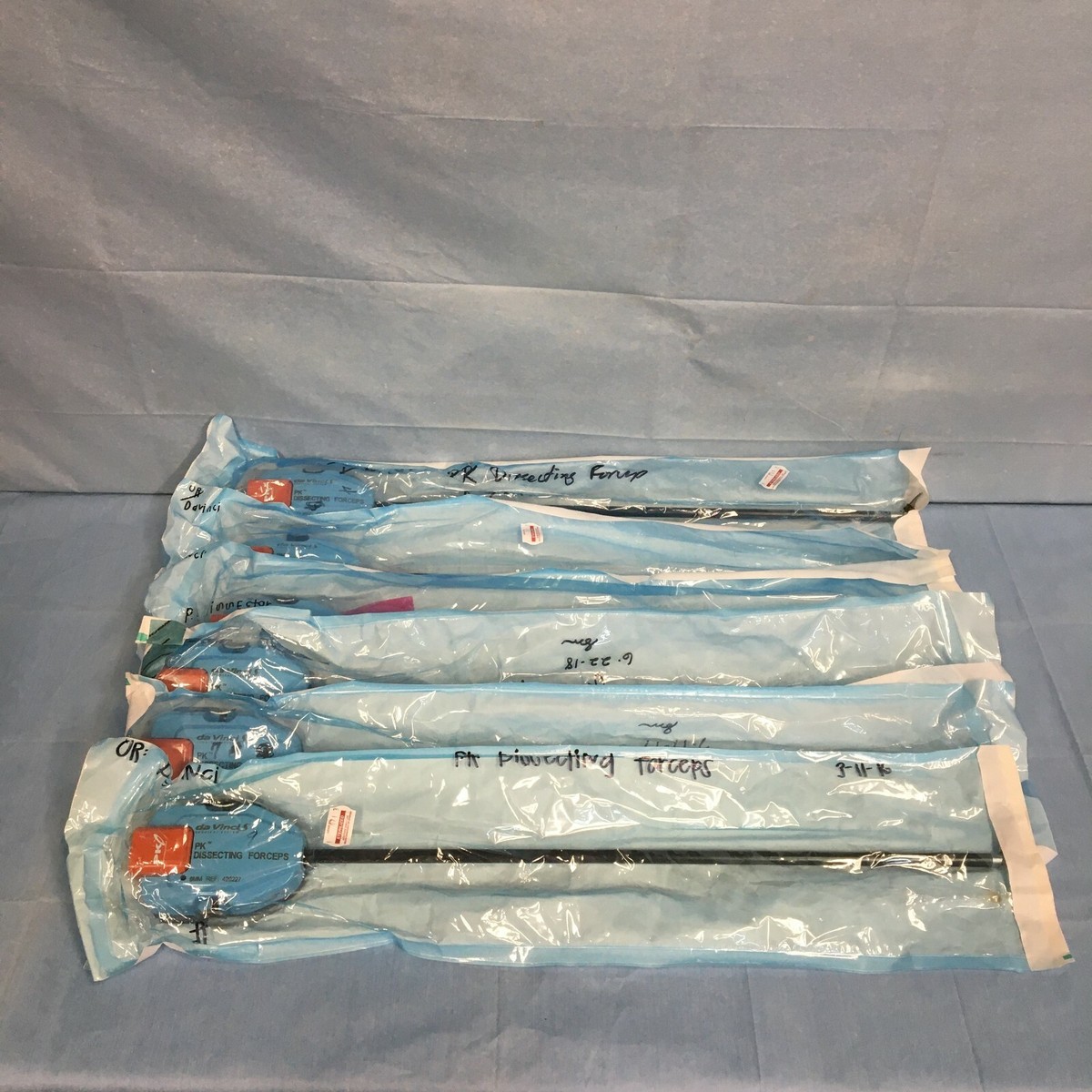 Intuitive Da Vinci S PK Dissecting Forceps 420227 (x6), w/ 400229