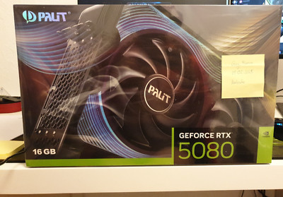 16GB Palit GeForce RTX 5080 GameRock Grafikkarte Neu