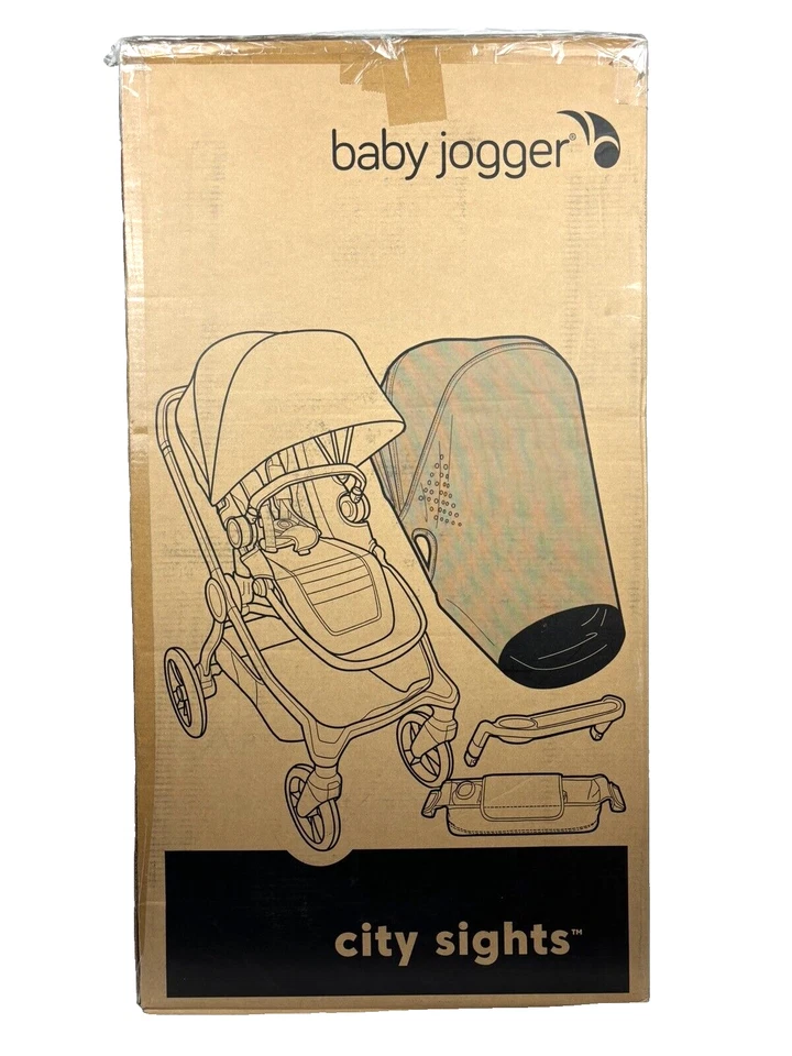 Cochecito de cercanías Baby Jogger City Sights paquete fácil de plegar compacto seguro UV Foto 3 de 4