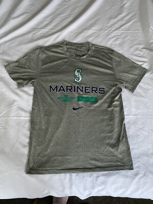 Nike Seattle Mariners T Shirt Mens Medium Blue Mitch Haniger Short