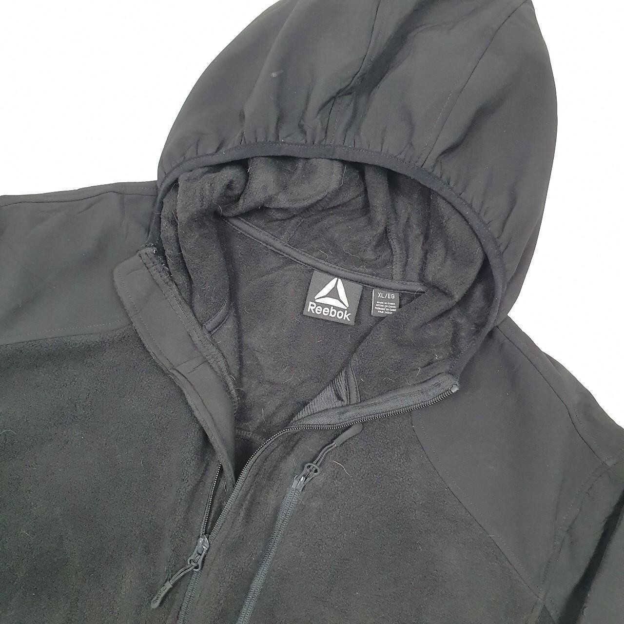 REEBOK Full Zip Polyester Fleece Jumper Mens XL image 2
