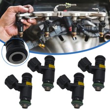 4X  Einspritzventil Für VW Golf Polo Seat Skoda Fabia 1.4 16V 06-09 036906031AG