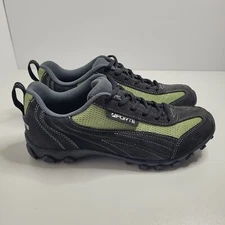 Forte Men's Transverse 20-5592 Black Cycling Biking Lace Up Shoes Size US 6.5