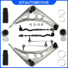 Control Arm Ball Joint Tie Rod Suspension Kit Fit For 06-15 BMW E46 10 Pack