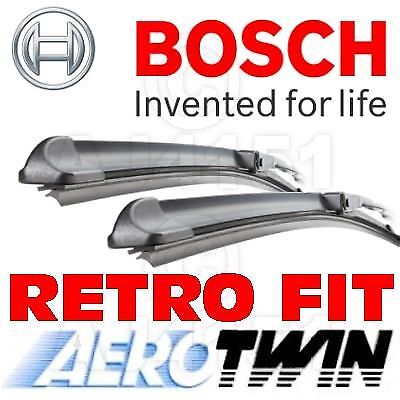 BOSCH 2 FLAT Wiper Blades Ford Falcon Forte Futura AU Sedans & Utes (1998-2002) - Picture 3 of 3