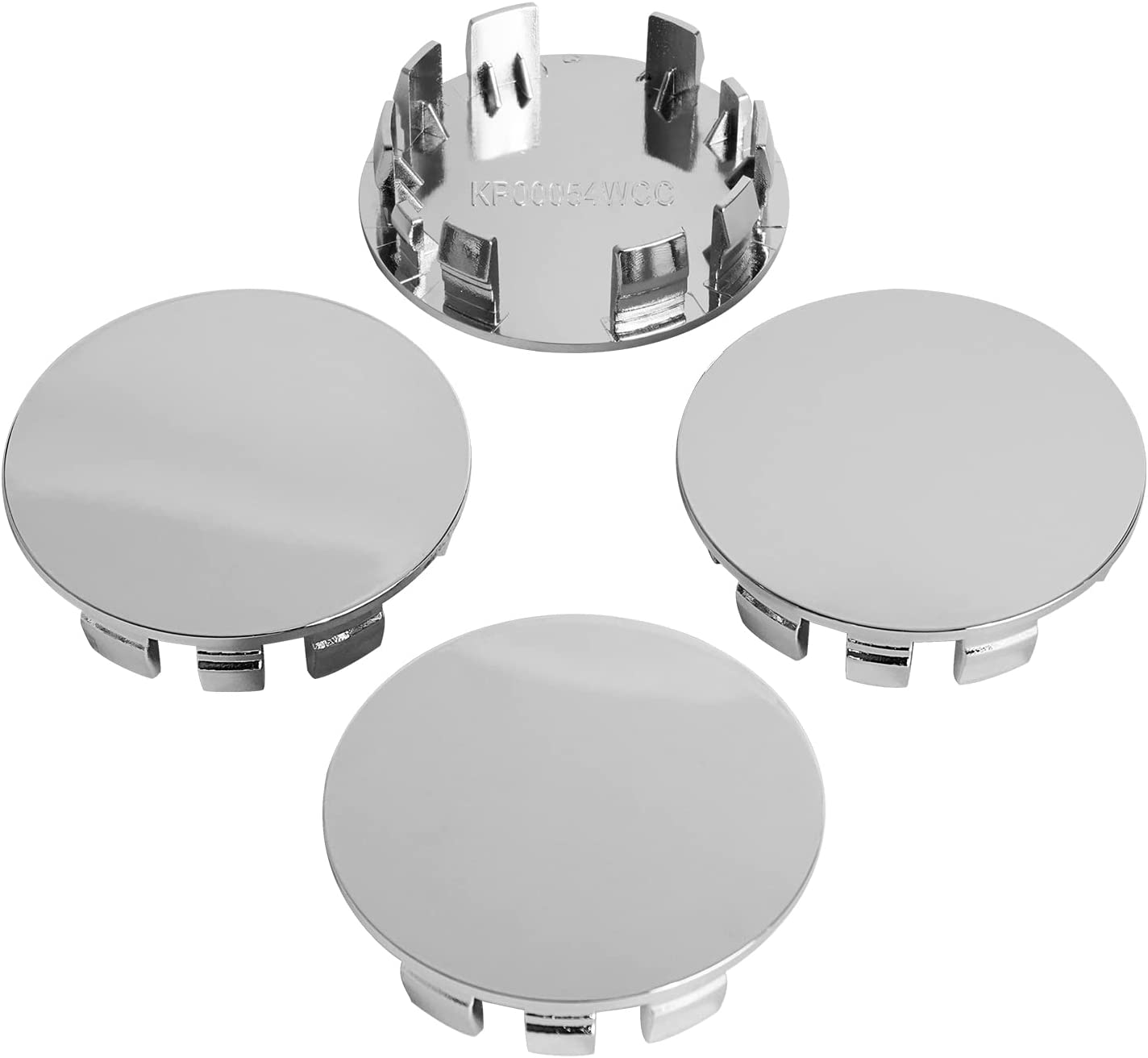 Kitspro 2.4Inch 62MM Wheel Center Caps, Pack of 4 (Chrome, Outer 62MM, Inner 56M eBay