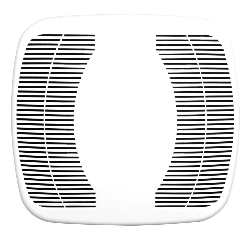 Ventilador de escape Air King 90 CFM montado en el techo instalación a presión baño, BFQ90 Foto 3 de 4