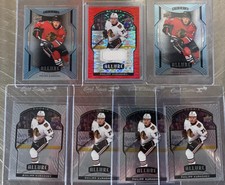 Philipp Kurashev Lot (7) 2020-21 Allure Red Rainbow Jersey Chicago Blackhawks 🏒
