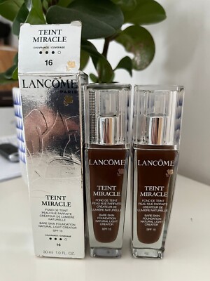 Lancome Teint Miracle Hydrating Foundation New 30ml SPF15